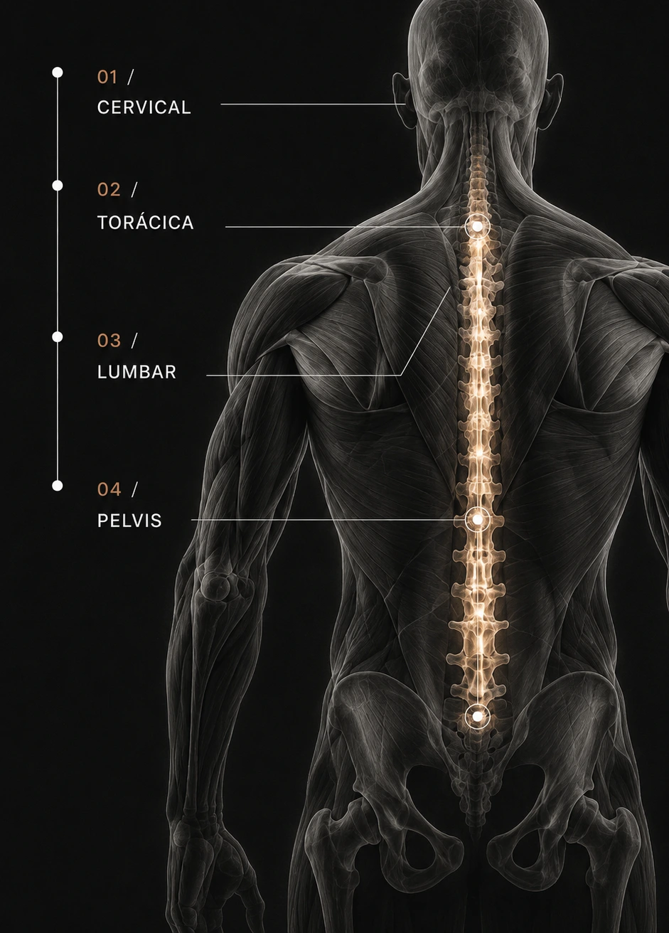 Eje anatómico vertebral mobile - Quiropraxia Integral